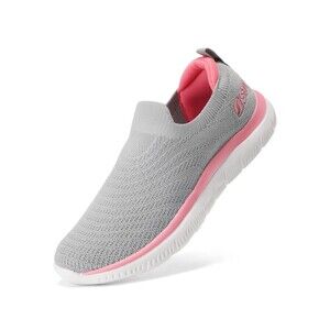 STQ Walking Shoes Women’s Slip on Sneakers Arch Support Memory Foam - Size 6.5